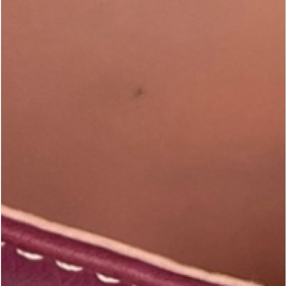 Cole Haan Magenta Leather Shoulder Bag - Picture 10 of 10